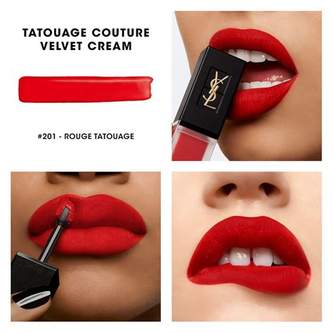 ysl tatouage couture matte liquid lipstick свотчи|YSL tattoo couture lipstick.